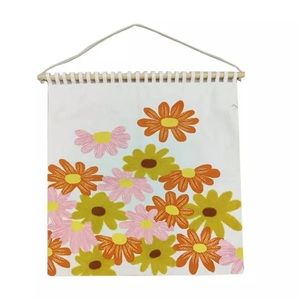 Bed Bath and Beyond Wild Sage Floral 70’s embellished tapestry hanging